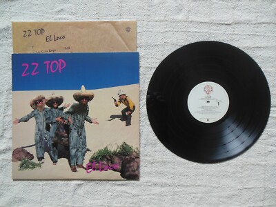 BLUES ROCK FROM 1981: ZZ TOP - EL LOCO - BSK 3593 Dusty Hill