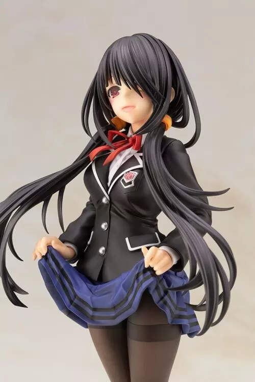 Kotobukiya Date A Live IV: Kurumi Tokisaki (School Uniform Version) PVC  Statue, Multicolor