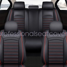 For Infiniti Pu Leather 5 Seat Covers Full Set Front Rear Protector Cushion Us For Infiniti Pu Leather 5 Seat Covers Full Set Front Rear Protector Cushion Us
