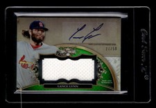 2013 Topps Triple Threads Unity Relic Autographs Emerald #LL2 Lance Lynn /50