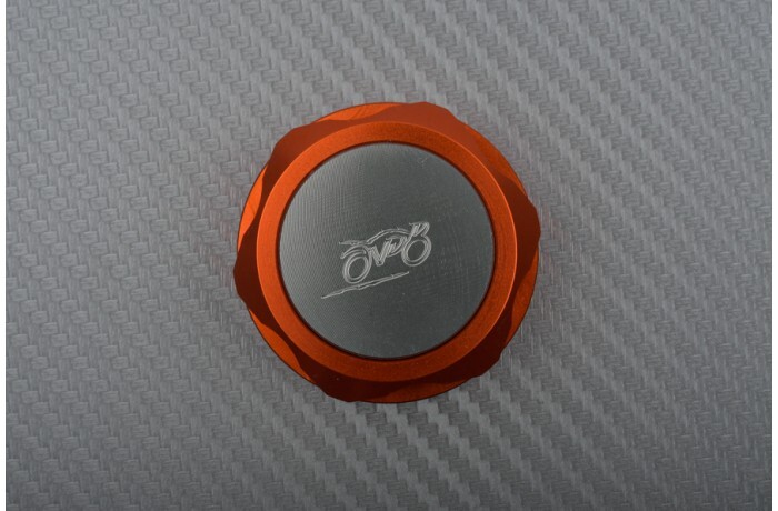 Écrou de colonne direction orange anti-corrosion pour Honda CB 400