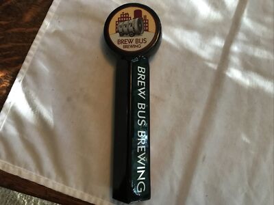 BREW BUS BREWING HOPPY WHEAT 10  TAP HANDLE