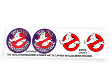 REPLACEMENT STICKERS for KENNER THE REAL GHOSTBUSTERS WATER ZAPPER   MORE