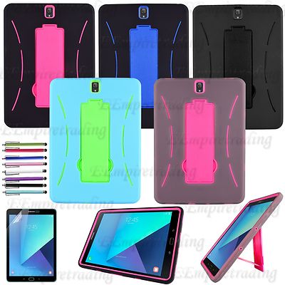 Samsung Galaxy Tab S3 9.7 (SM-T820/T825) Heavy Duty Hybrid Kickstand Case Cover