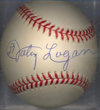 Johnny Logan Boston Braves Autographed Signed ONL Baseball Pittsburgh Pirates