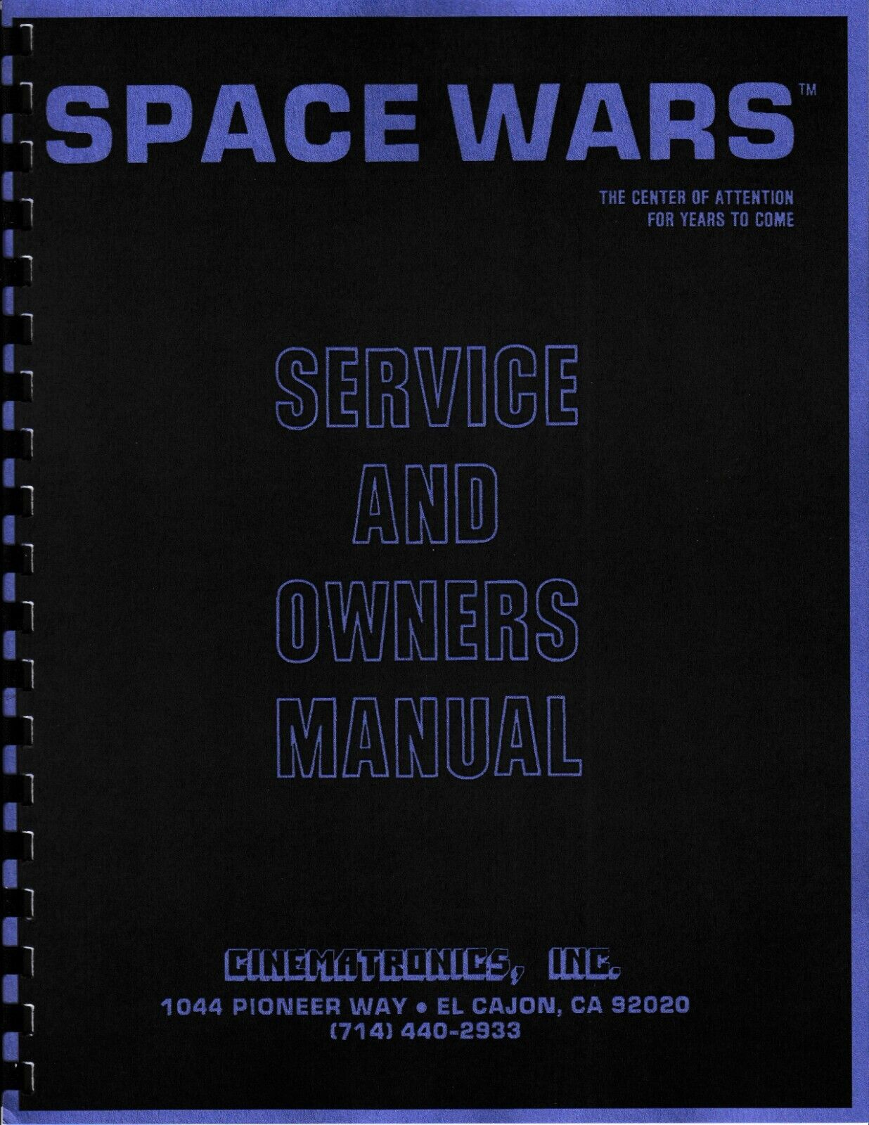  Space Wars (Cinematronics)