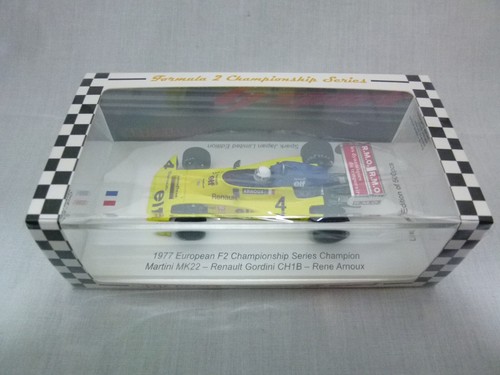 HRC by Spark 1:43 F2 Martini MK22 #4 R. Arnoux 1977 European Champion HRCS008