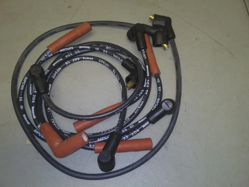 Juego de cables de bujías de 6 cilindros Ford/Mercury Bobcat 1975-1976 Pinto, Mustang ll Foto 2 de 2