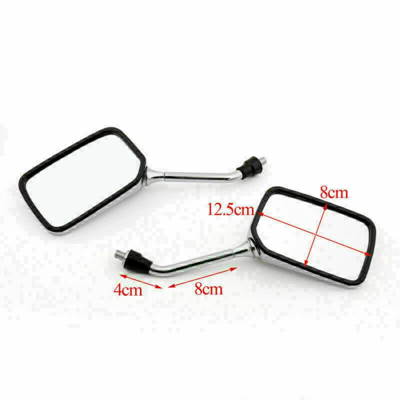 1 Pair Motorcycle Rearview Side Mirrors For Honda CB400 CB750 CB1000 CB1300 EJ - Изображение 4 из 4