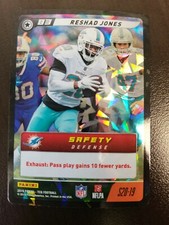 2019 NFL Five Reshad Jones CRACKED ICE FOIL card #S20-19