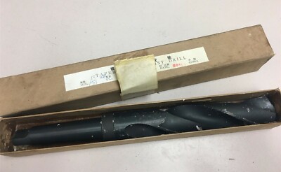 New In Box 1 19/32'' #4 HSS Taper Shank Twist Drill  R5