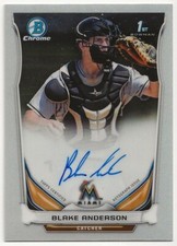 2014 Bowman Chrome Blake Anderson Auto #BCA-BAN