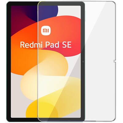 9H Schutzglas Panzerfolie für Xiaomi Redmi Pad SE 11'' 2023 Hartglas Full-Screen