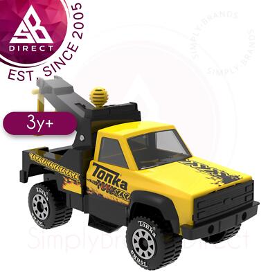 Tonka Steel Classics Heavy-duty Towing Truck Toy for Kids│Hook