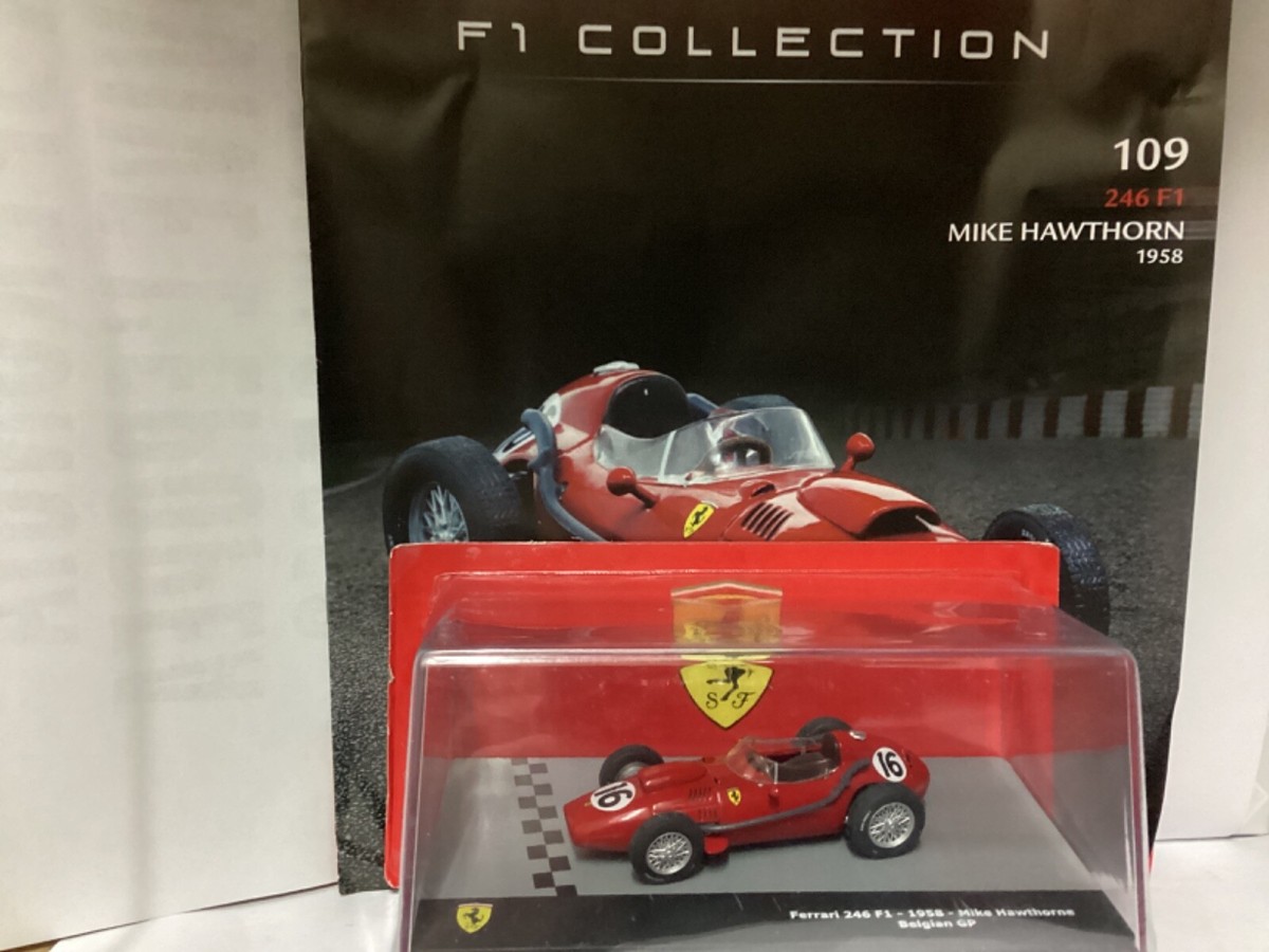 ミニカー 1958 Ferrari 246 #4 M.Hawthoprn (GBR) Ferrari 246 F1 Mike Hawthorn 1958 Belgian GP 1/43 Die-Cast