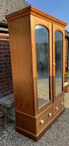 Satinwood Antique Armoires & Wardrobes