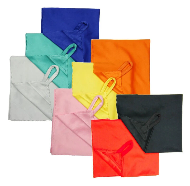 MARKENLOS Microfaser Brillenputztuch + Haken - gigantisch groß - 40x60cm Optiker Werkstatt