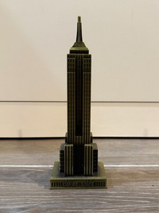 Empire State Building Statue 18 Cm - Antikes Kupfer, Deko Für Zuhause & Büro