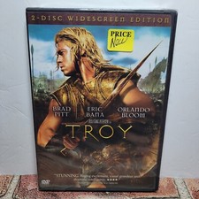 Troy DVD, 2004 Widescreen Brad Pitt, Orlando Bloom, Eric Bana - NEW SEALED