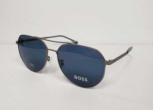 NEW Hugo Boss 1473/F/SK R81 KU Matte Ruthenium Sunglasses G6a/2 - Picture 5 of 11