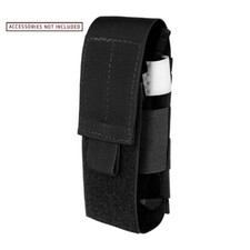 BLACK Universal Tourniquet Pouch EMT Medic Emergency Airsoft 7.5"H x 3.5"W x 3"D