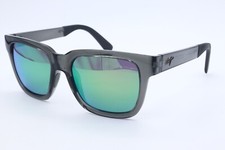 Maui Jim MONGOOSE MJ 540-11 Smoke Gray Sunglasses Green Polarized