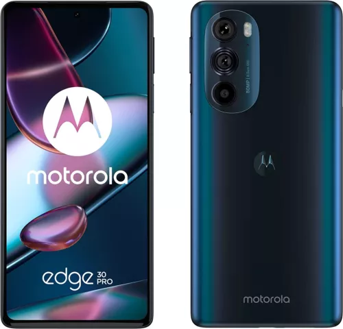 Motorola Edge 30 Pro 5G Moto Edge+ Plus 2022 XT2201 512GB ENTSPERRT Blau Weiß A+ - Bild 2 von 9