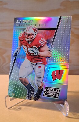 2016 J.J. WATT Silver Prizm Collegiate Draft Picks #43