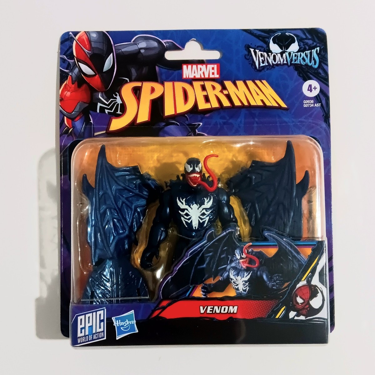 VENOM | MARVEL SPIDERMAN VENOMVERSUS EPIC WORLD OF ACTION | HASBRO