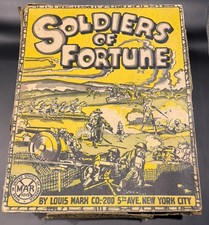 Vintage 1930  s Marx Soldiers Of Fortune Game With Box.
