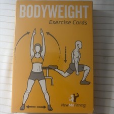 “NewMe” Fitness Bodyweight  Exercise Cards New