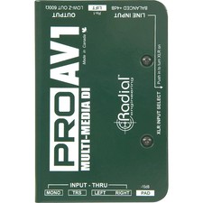 Radial Engineering ProAV1 Single-Channel Direct Box