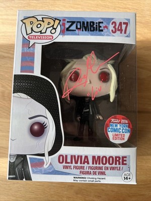 iZombie Olivia Moore 357 NYCC Limited SIGNED by Rose McIver Funko Pop COA SWAU