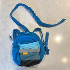 Brica Blue Kids Backpack Safety Harness By My Side EUC