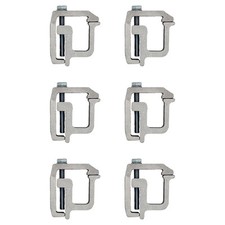 Truck Cap Topper Shell Mounting Clamps Heavy Duty 6 Pc Tl2002 Truck Cap Topper Shell Mounting Clamps Heavy Duty 6 Pc Tl2002