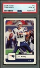 2006 Fleer #57 Tom Brady PSA 10