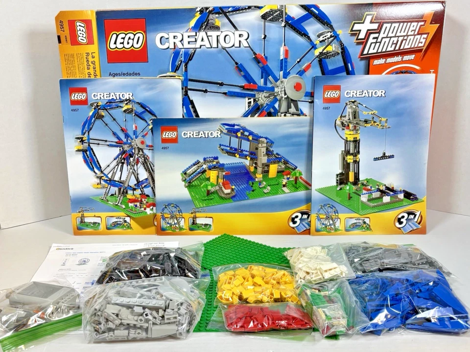 LEGO (4957) Creator 3 en 1: Noria Completa LEER DESCRIPCIÓN sin cuerda Foto 4 de 4