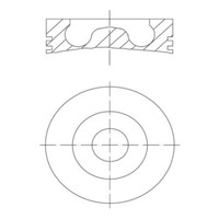 Kolben Mahle 037 PI 00145 000 Kurbeltrieb