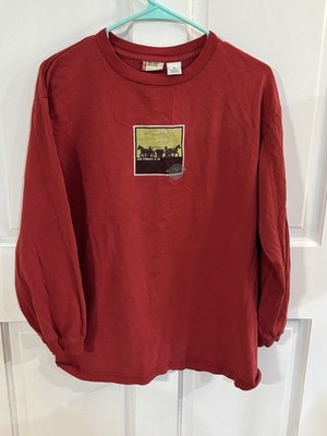 Red Tab Levi s Long Sleeve Men s XL Shirt Red Two House Logo 