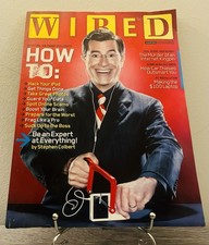 Wired August 2006 Special 44-Page Pullout Stephen Colbert Internet Games News
