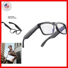 OhO Smart Glasses,Safety Glasses with Bluetooth Speaker,Indoor/Outdoor UV Pro...