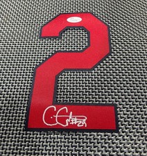 Chris Carpenter St. Louis Cardinals Signed Jersey Number w/JSA Authentication