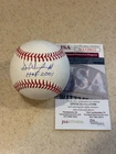 Dave Winfield signed OML baseball w/ HOF 2001 ** JSA **