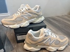 New Balance 9060 Incense Raincloud Arid Stone Beige Grey Suede Sneakers