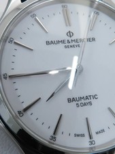Baume & Mercier Bohm & Merсier Clifton Baumatic 10398 39mm White Dial #T405 6