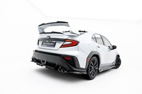 Maxton Design Diffusor Flaps Passend FüR Subaru Wrx Sti Mk2 Schwarz Hochglanz