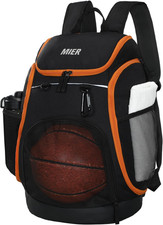Gym Backpack 40L Basketball Backpack with Ball Compartment  Shoes Storage Multi