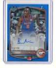 2025-26 Bowman Chrome U Boopie Miller BLUE REFRACTOR AUTO AUTOGRAPH RC 118/150