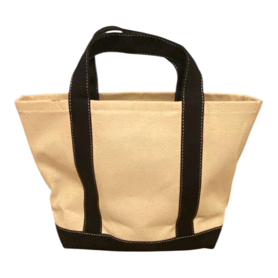 Snow Peak Small Tote Bag S Canvas NOASOBI Ivory Black Japanese Outdoor New - image 2 of 4