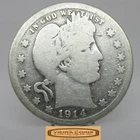 1914-S Barber Silver Quarter - #C57666NQ